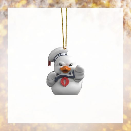 Gearhumans 3D Ghostbusters Stay Puft Marshmallow Duck Custom Christmas