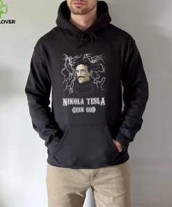 Geek God Animated Art Nikola Tesla Unisex Sweatshirt