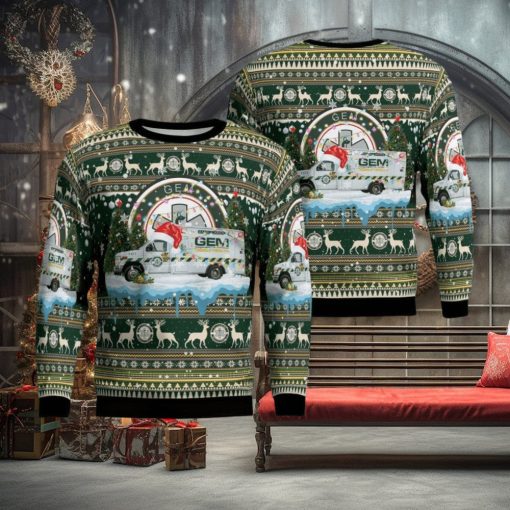 Gem Mobile Health, Lakewood, New Jersey Christmas Aop Ugly Sweater 3D Gift For Men And Women