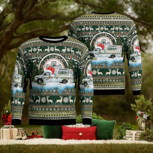 Gem Mobile Health, Lakewood, New Jersey Christmas Aop Ugly Sweater 3D Gift For Men And Women