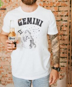 Gemini 70s Shirt, Astrology Shirt, Gemini Vintage Style T shirt, Gemini Birthday