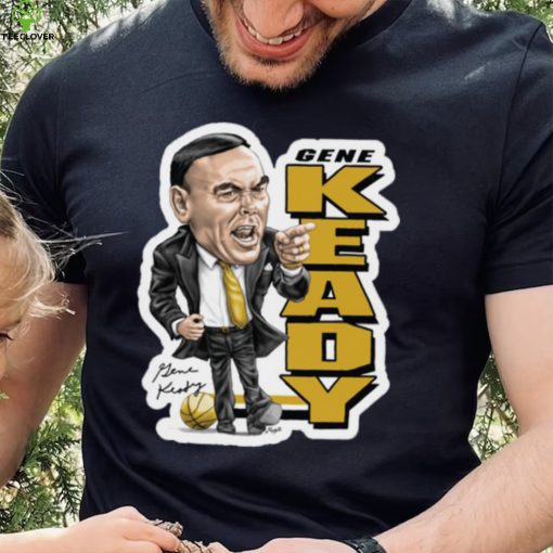 Gene Keady Caricature Sticker Shirt