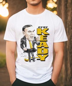 Gene Keady NCAA basketball coach caricature signature shirt 1 Gene Keady NCAA basketball coach caricature signature shirt