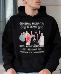 General Hospital 60 Years 60th Anniversary 1963 – 2023 Thank You For The Memories Shirt 2 General Hospital 60 Years 60th Anniversary 1963 – 2023 Thank You For The Memories Shirt