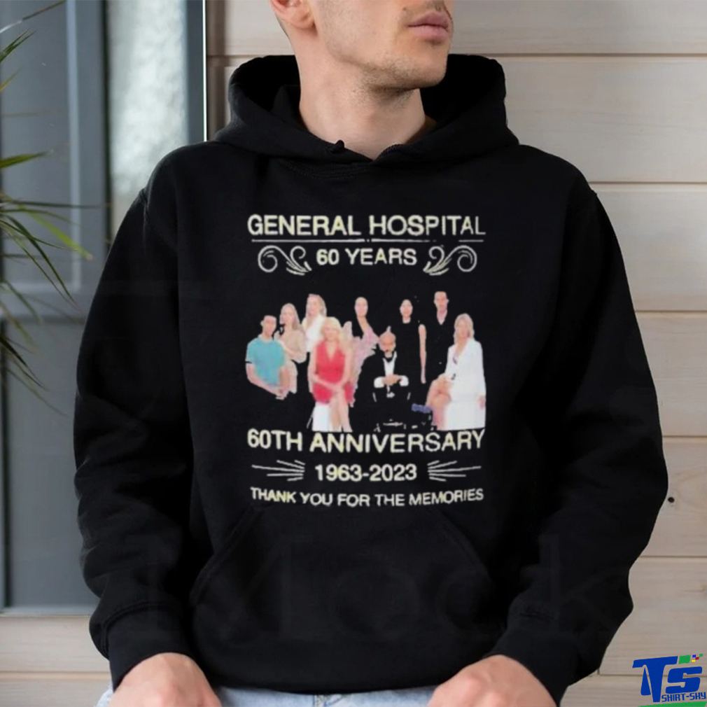 General Hospital 60 Years 60th Anniversary 1963 – 2023 Thank You For The Memories Shirt General Hospital 60 Years 60th Anniversary 1963 – 2023 Thank You For The Memories Shirt