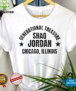 Generational Treasure Shaq Jordan Chicago Illinois shirt