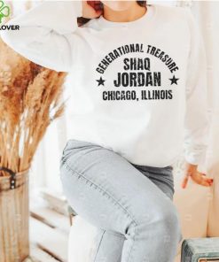 Generational Treasure Shaq Jordan Chicago Illinois hoodie, sweater, longsleeve, shirt v-neck, t-shirt