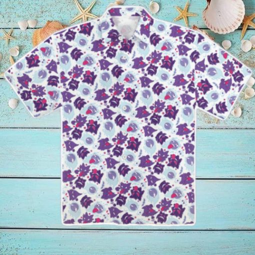 Gengar Haunter Gastly Hawaiian Shirt