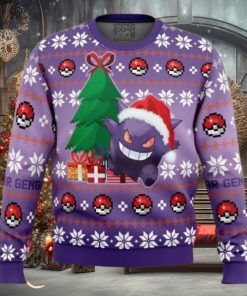 Gengar Ugly Christmas Sweater