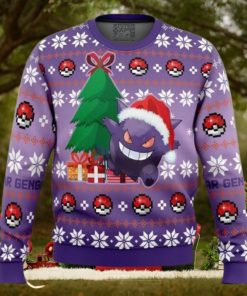 Gengar Ugly Christmas Sweater