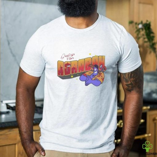 Genie Aladdin Greating From Agrabah Shirt