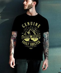 Genuine wasteland vault shelter prepare for the future It’s never too late est 2161 hoodie, sweater, longsleeve, shirt v-neck, t-shirt