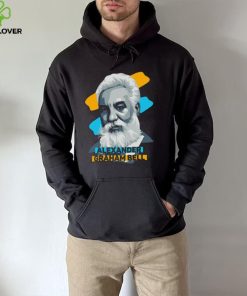 Geometric Design Alexander Graham Bell Unisex Sweatshirt