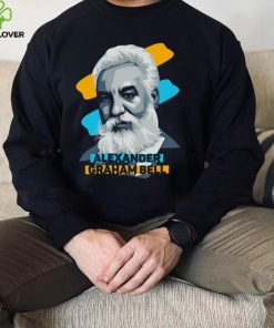 Geometric Design Alexander Graham Bell Unisex Sweatshirt