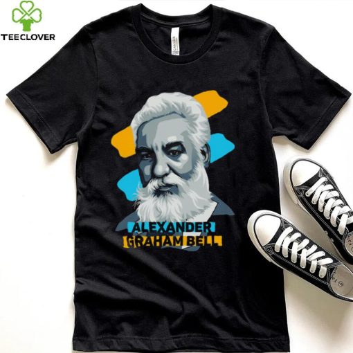 Geometric Design Alexander Graham Bell Unisex Sweatshirt
