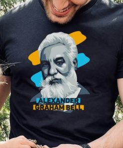 Geometric Design Alexander Graham Bell Unisex Sweatshirt