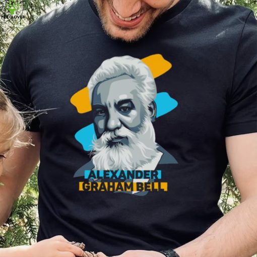 Geometric Design Alexander Graham Bell Unisex Sweatshirt