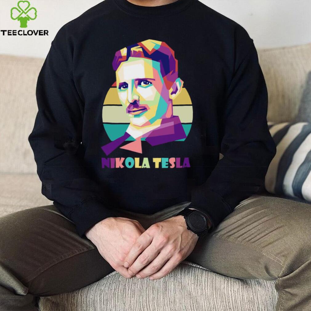 Geometric Design Art Nikola Tesla Unisex Sweatshirt Geometric Design Art Nikola Tesla Unisex Sweatshirt