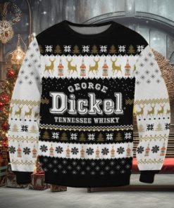George Dickel Christmas Ugly Sweater Gift For Men And Women
