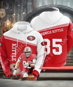 George Kittle San Francisco 49ers 3D Hoodie