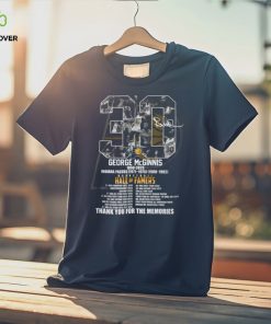 George McGinnis 1950 – 2023 Indiana Pacers 1971 – 1975 1980 – 1982 Baseketball Hall Of Famers Thank You For The Memories T Shirt