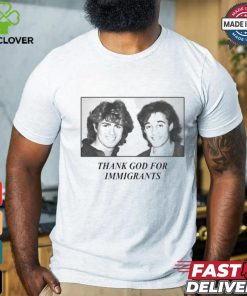 George Michael And Andrew Ridgeley Wham Thank God For Immigrants T hoodie, sweater, longsleeve, shirt v-neck, t-shirts