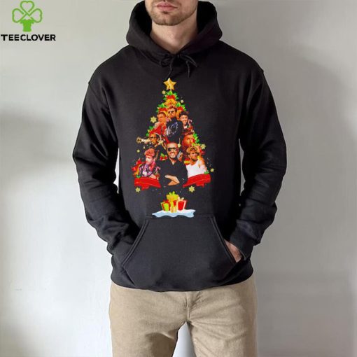 George Michael Christmas Tree hoodie, sweater, longsleeve, shirt v-neck, t-shirt