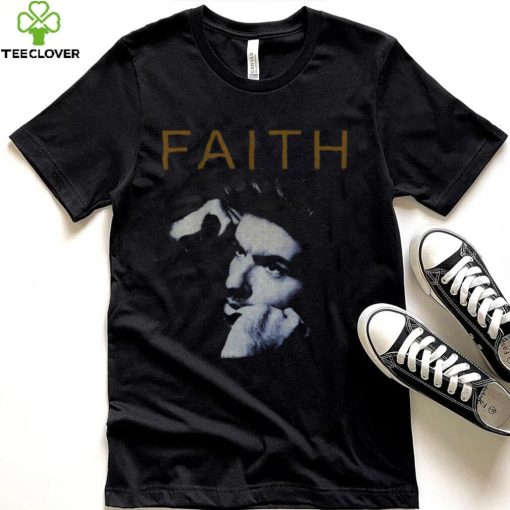 George Michael Faith Unisex Black Cotton Short Sleeve T Shirt