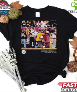 George Pickens 14 November 10 2024 Pittsburgh Steelers NFL Flash Features Week 10 T Shirt
