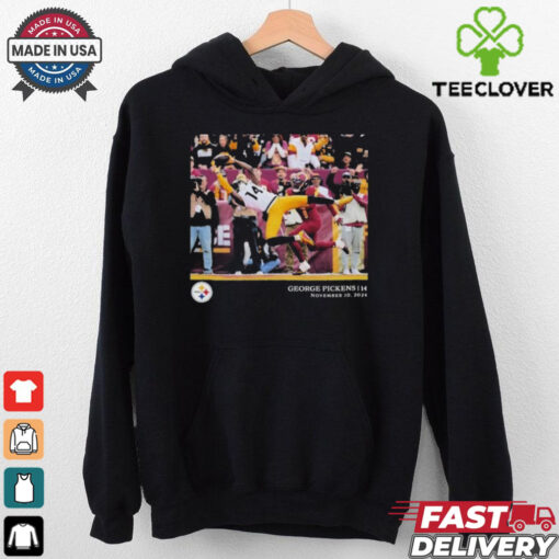 George Pickens 14 November 10 2024 Pittsburgh Steelers NFL Flash Features Week 10 T Shirt