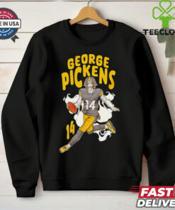 George Pickens 14 Pittsburgh Steelers football graphic shirt 1 George Pickens 14 Pittsburgh Steelers football graphic shirt