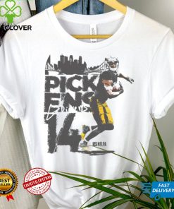 George Pickens Pittsburgh Player Name WHT Shirt