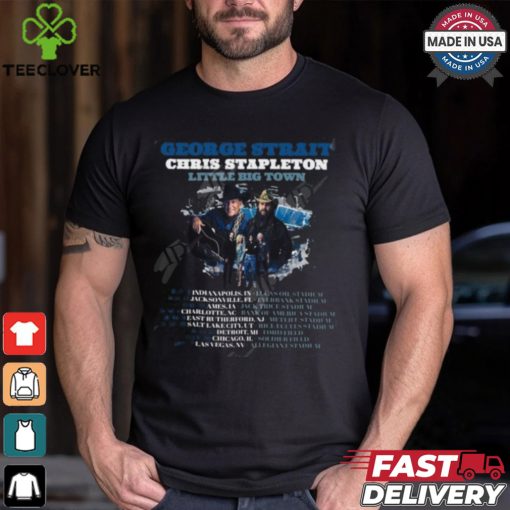 George Strait Chris Stapleton Little Big Town T Shirt