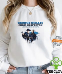 George Strait Play With Chris Stapleton And Little Big Town Shows Merch Tour Dates 2024 Two Sides Print Classic T Shirt