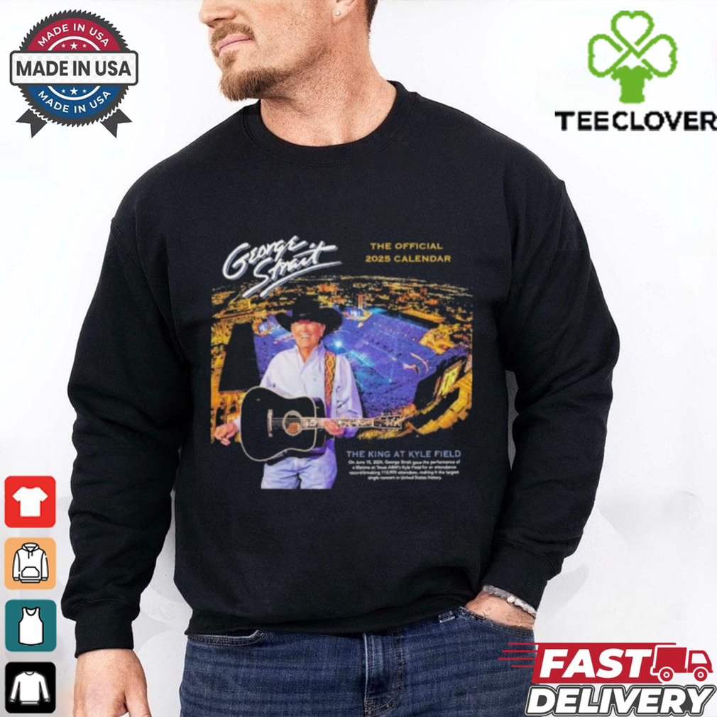 George Strait The Official 2025 Calendar Shirt George Strait The Official 2025 Calendar Shirt