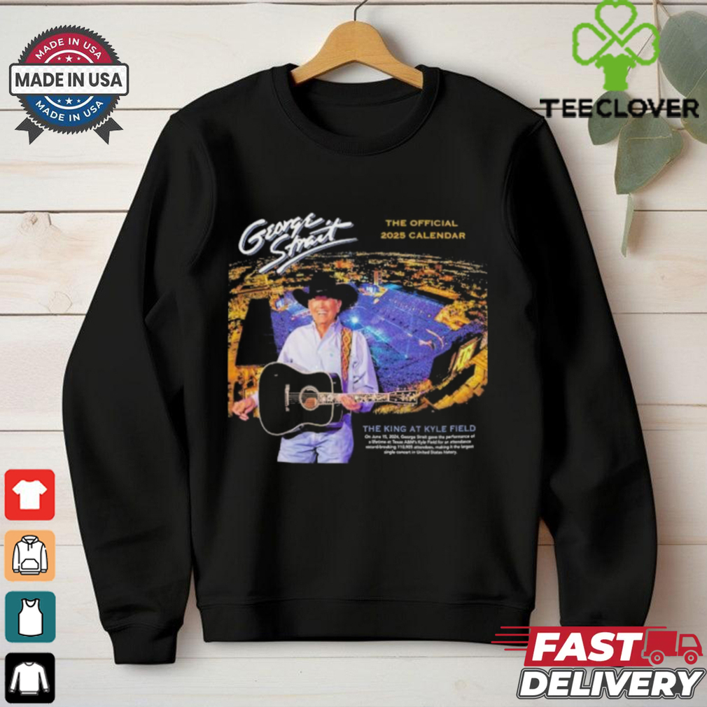 George Strait The Official 2025 Calendar Shirt George Strait The Official 2025 Calendar Shirt