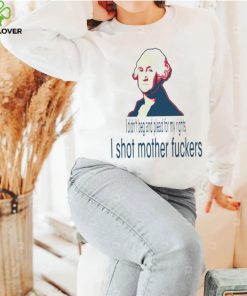 George Washington I didn’t beg and plead for my rights shirt