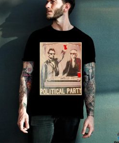 George Washington and abraham Lincoln political party shirt