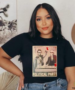 George Washington and abraham Lincoln political party shirt