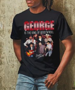 George strait is the king of rock and roll true fan shirt