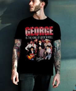 George strait is the king of rock and roll true fan hoodie, sweater, longsleeve, shirt v-neck, t-shirt