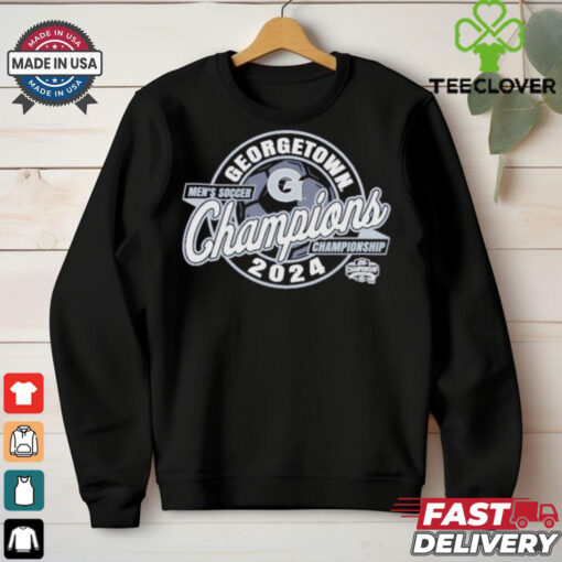 Georgetown Hoyas 2024 Big East Men’s Soccer Tournament Champions T Shirt