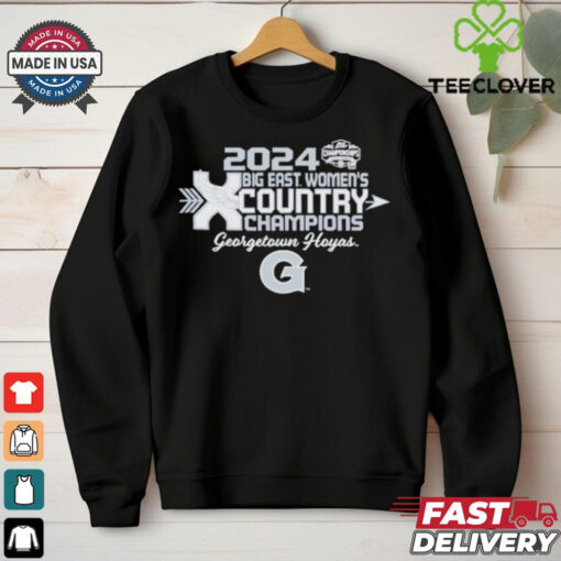 Georgetown Hoyas 2024 Big East Women’s Cross Country Champions T Shirt