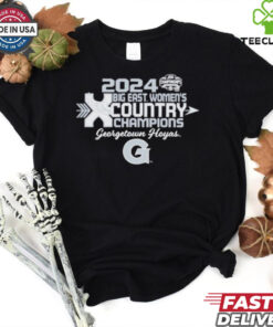 Georgetown Hoyas 2024 Big East Women’s Cross Country Champions T Shirts
