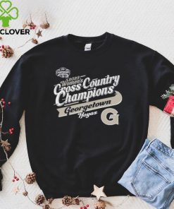 Georgetown Hoyas Blue 84 2023 Big East Women's Cross Country Champions T Shirt