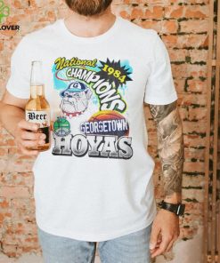 Georgetown Hoyas NCAA National Champions 1984 vintage shirt
