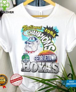 Georgetown Hoyas NCAA National Champions 1984 vintage shirt