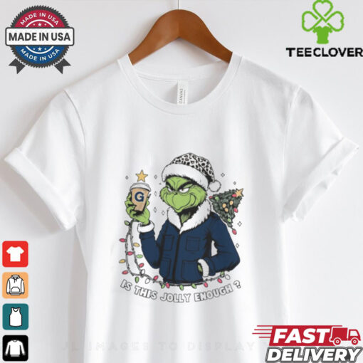 Georgetown Hoyas x Santa Grinch Is This Jolly Enough Merry Christmas Shirt