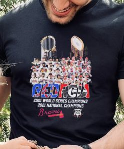 Georgia And Braves Champions City 2021 Shirt