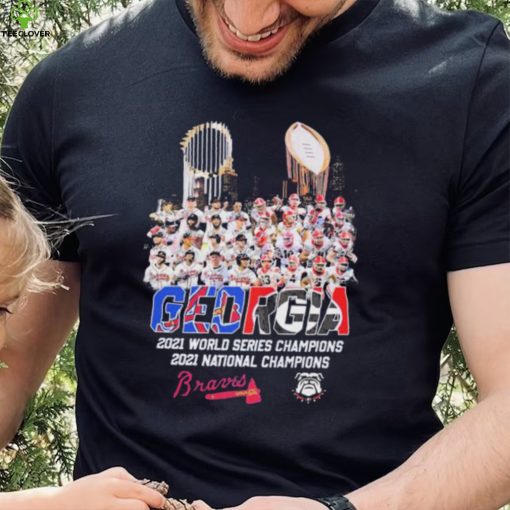 Georgia And Braves Champions City 2021 Shirt